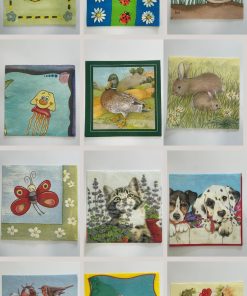 Set 24pz tovaglioli per decoupage – Tema Animali