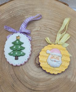 Appendino Natalizio 2 Soggetti – Decorazioni Natalizie