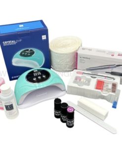 KIT COMPLETO SMALTO SEMIPRMANENTE LAYBA CON LAMPADA UV LED E FRESA 25000 RPM.